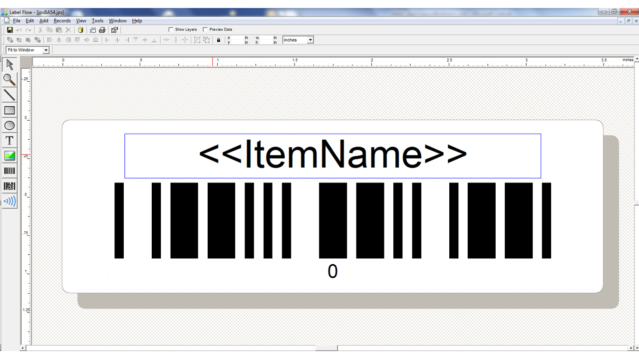 Label Flow Barcode Labeling Software Screenshots